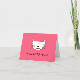Just "Kittying" greeting card