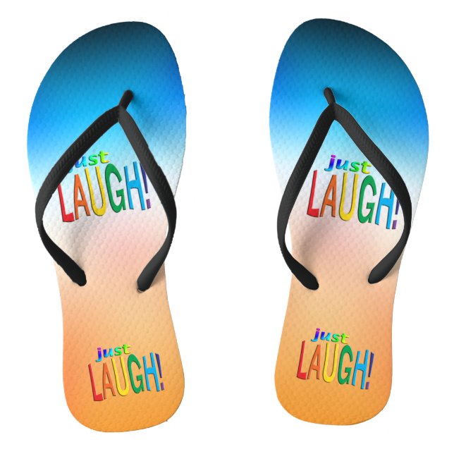 Just Laugh  Jandals (Footbed)