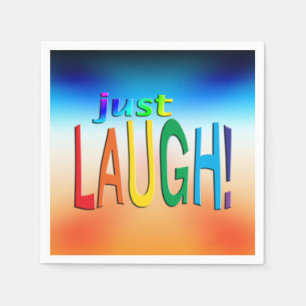 Just Laugh Napkin
