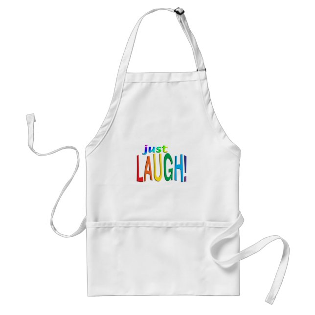 Just Laugh Standard Apron (Front)