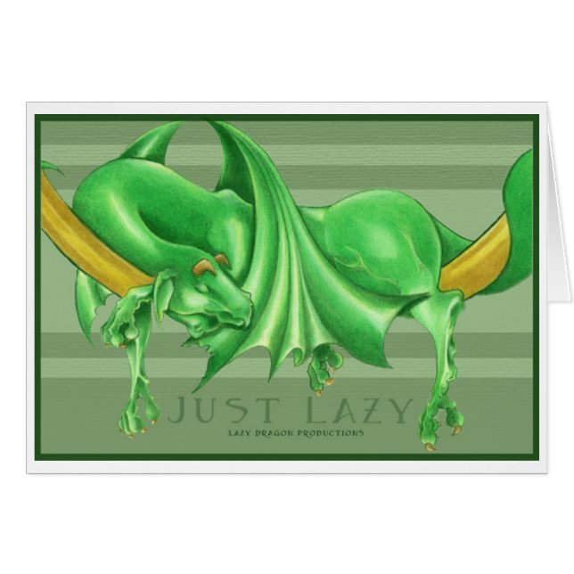 Just Lazy (Front Horizontal)