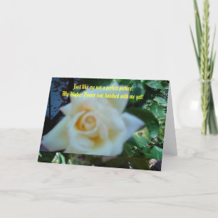 JUST LIKE ME! THANK YOU CARD