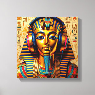 JUST LIKE PHARAOH TUT 2 CANVAS PRINT
