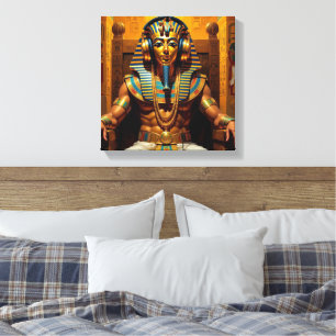 JUST LIKE PHARAOH TUT 6 CANVAS PRINT