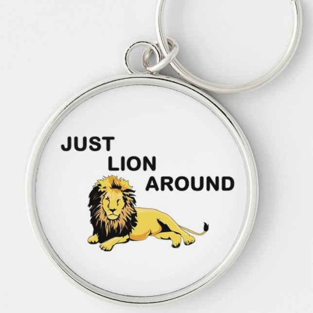 JUST LION AROUND KEY RING (Front)