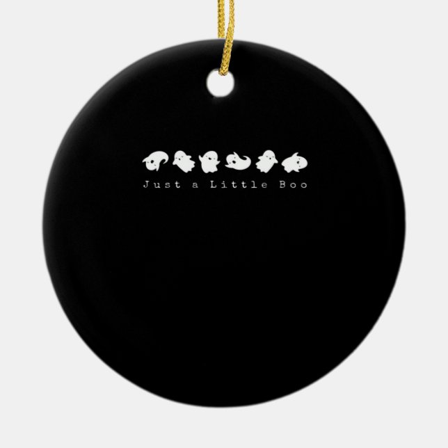 Just Little Boo Creative Casual Ceramic Tree Decoration (Front)