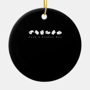 Just Little Boo Creative Casual Look Ceramic Tree Decoration