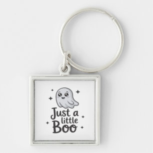 Just Little Boo Funny Design Key Ring