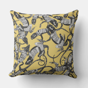 just lizards sunshine cushion