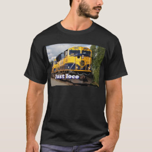 Just loco: Alaska locomotive, USA T-Shirt