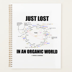 Just Lost In An Organic World Krebs Cycle Humor Planner