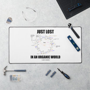 Just Lost In An Organic World Krebs Cycle Humour Desk Mat