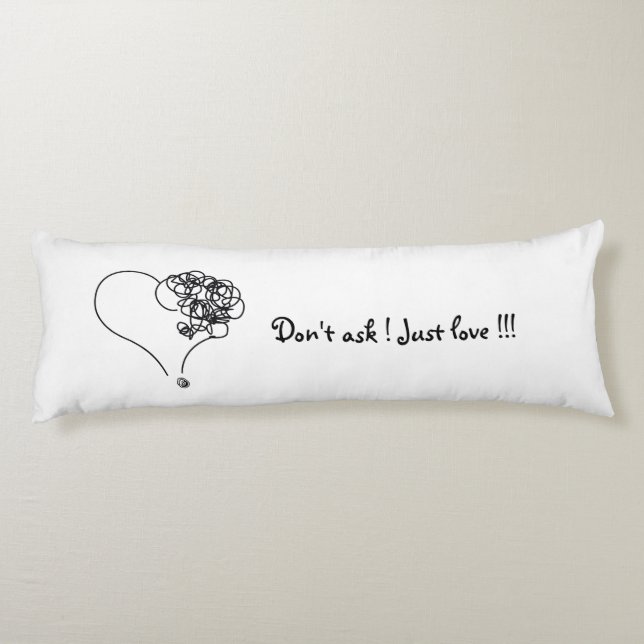 Just love !!! body cushion (Back)