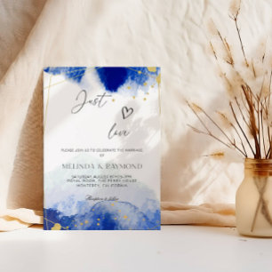 Just Love Elegant Wedding Party Invitation