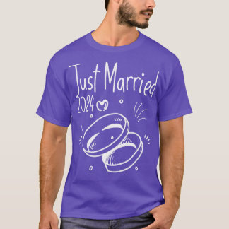just married 2024 T-Shirt