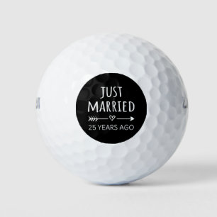 Just Married 25 Years Ago I Golf Balls