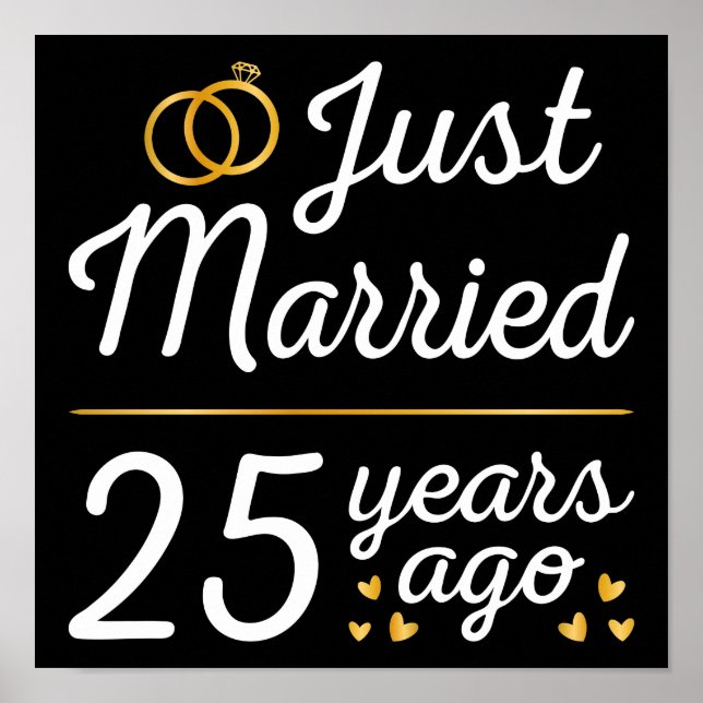 Just Married 25 Years Ago II Poster (Front)