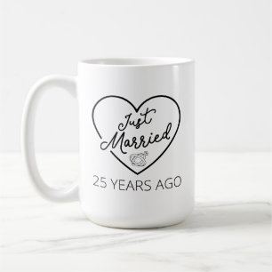 Just Married 25 Years Ago III Coffee Mug