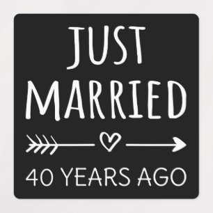 Just Married 40 Years Ago I