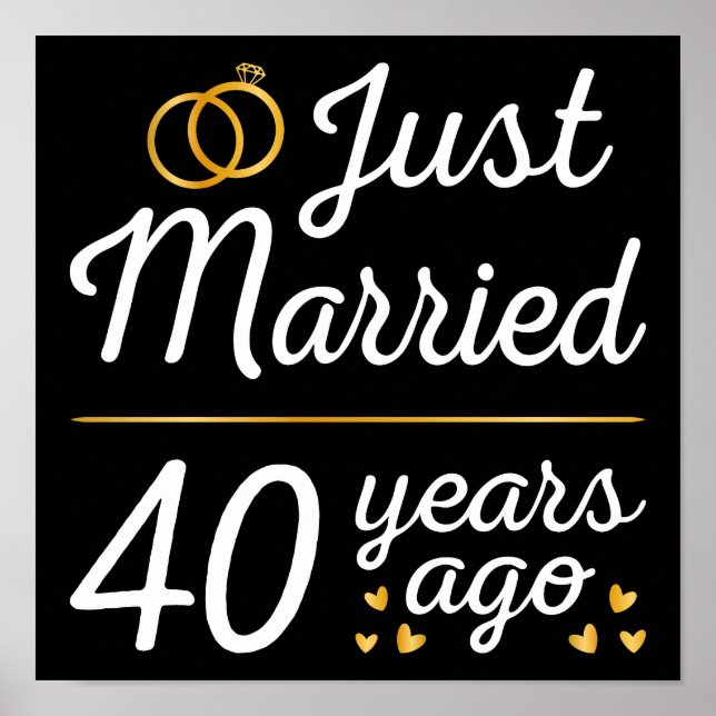 Just Married 40 Years Ago II Poster (Front)