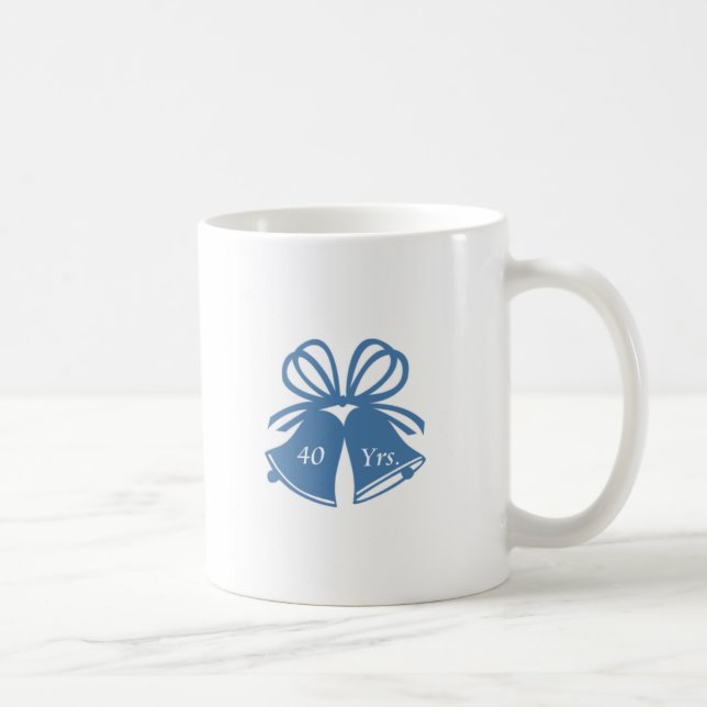 Just Married 40 Yrs. Coffee Mug (Right)