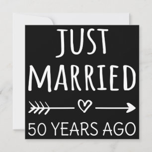 Just Married 50 Years Ago I