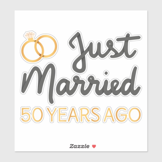 Just Married 50 Years Ago IV (Sheet)