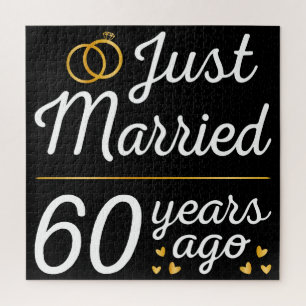 Just Married 60 Years Ago II Jigsaw Puzzle