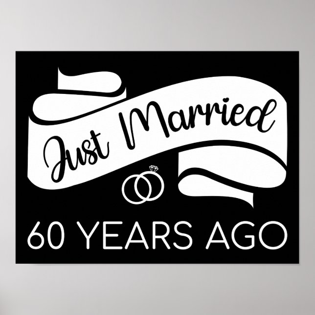 Just Married 60 Years Ago V Poster (Front)