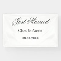 Just Married add couple name date year wedding sim
