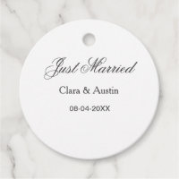 Just Married add couple name date year wedding sim