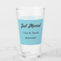 Just Married add couple name date year wedding sim