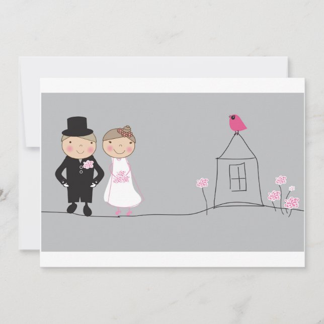 just married announcement (Front)