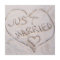 Just Married Announcement
