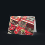 "Just Married" Announcement<br><div class="desc">Double Decker buses with just married sign in London.</div>