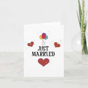 "Just Married" Announcement