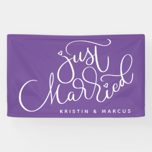 Just Married Banner