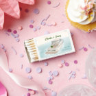 Just Married Boat Matchbox