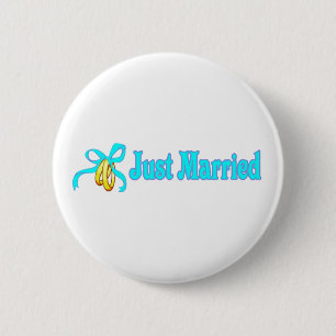 Just Married Button