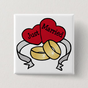 Just Married button