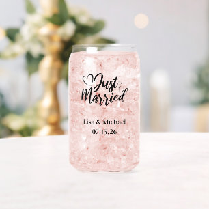 Just Married  Can Glass