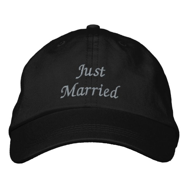 Just Married Cap (Front)