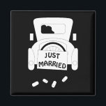 Just Married-car Magnet<br><div class="desc">Just Married-car</div>