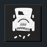Just Married-car Magnet<br><div class="desc">Just Married-car</div>