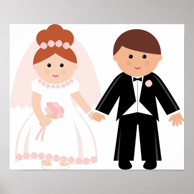 Just Married Couple Poster (Front)