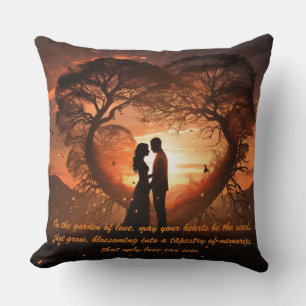 Just Married Cushion