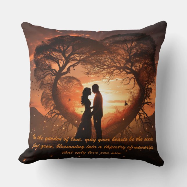 Just Married Cushion (Front)