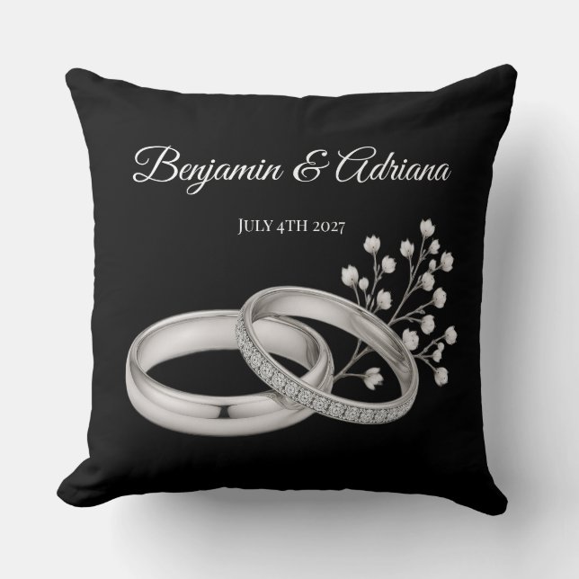 Just Married  Cushion (Front)