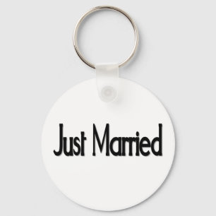 Just Married Key Ring