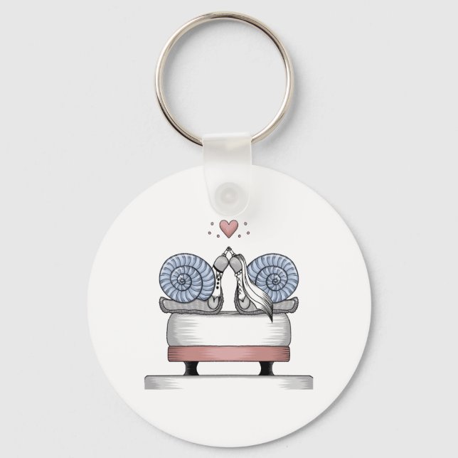 Just married key ring (Front)